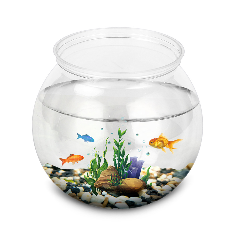 Aquarium Xl - Mangkuk ikan plastik ukuran L M
