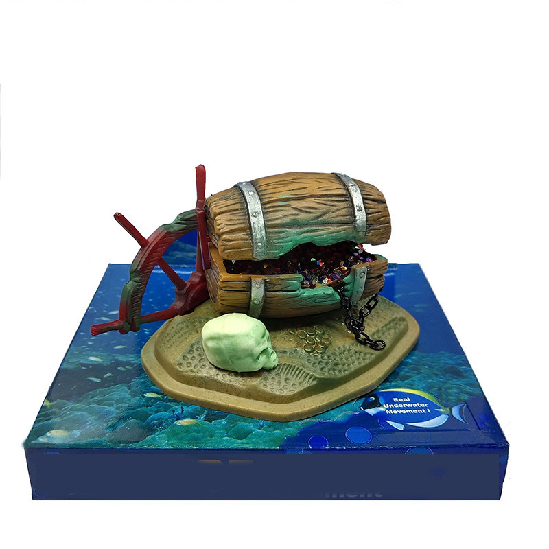 Aquarium Fish Gif - Dekorasi Akuarium Panas Dekorasi Ornamen Barel
