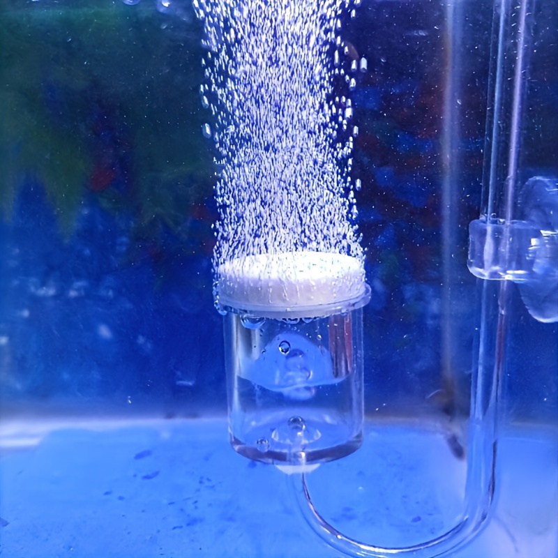 Aquarium Fish And Supplies - Aquarium kaca CO2 Atomizer Diffuser, pengukur