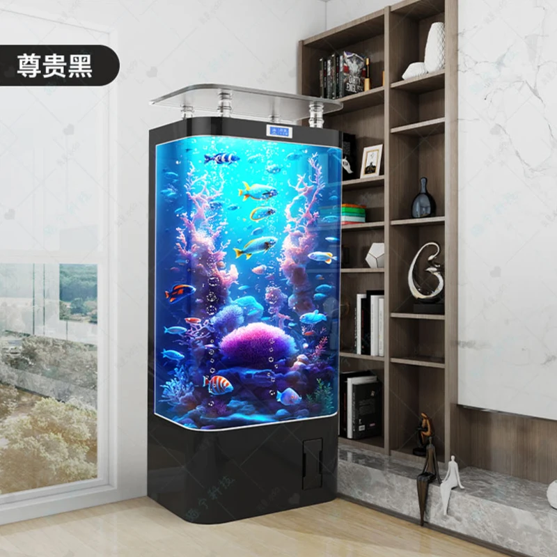Aquarium Xl - Akuarium ikan mas pintar, ruang tamu,