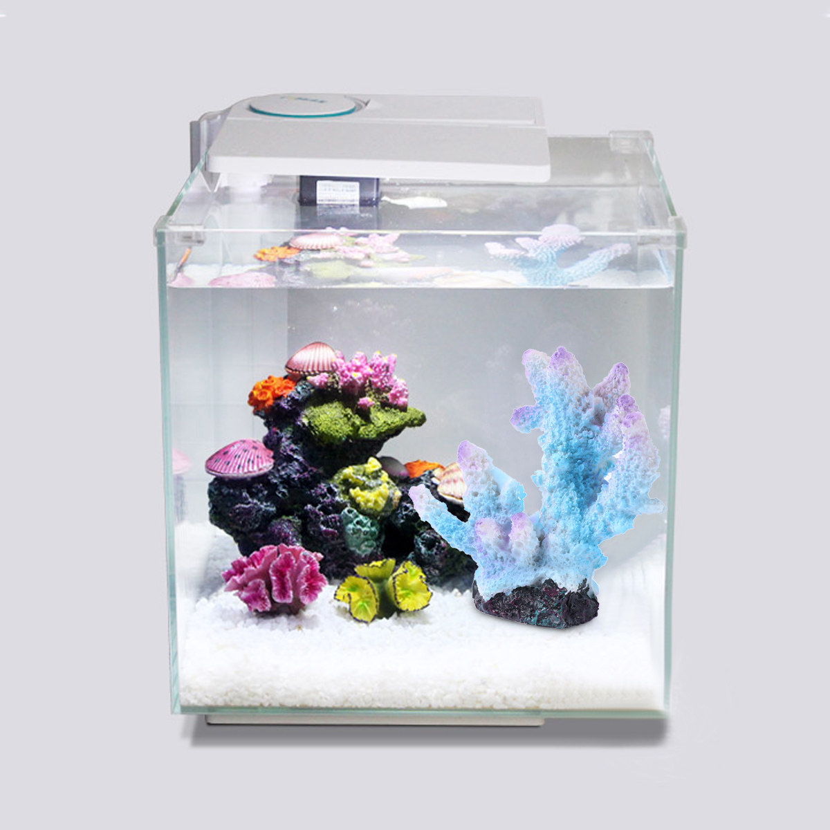 Xl Aquarium Fish - Xl-S1718 Hiasan Akuarium Karang Resin Mirip