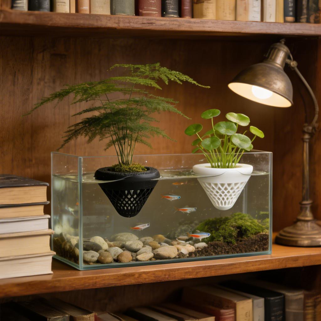 2 Buah Tempat Tanaman Akuarium - Aquarium Fish Escape ulasan dan harga