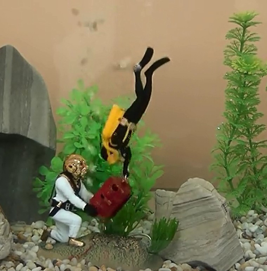 Dekorasi Akuarium Panas Dekora - Aquarium Fish Gif ulasan dan harga