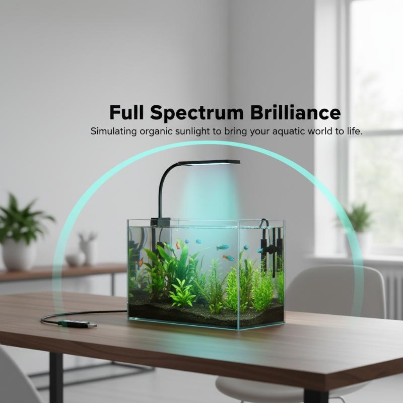 Lampu Klip Akuarium USB dengan - Aquarium Fish In ulasan dan harga