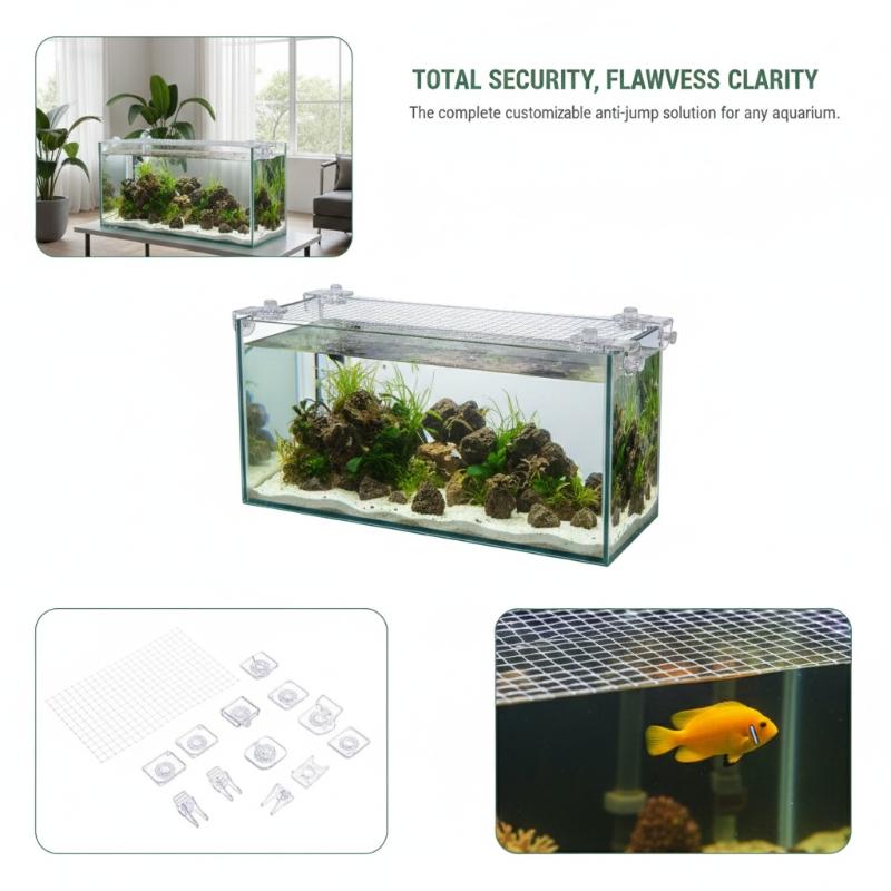 1 Buah Jaring Tangki Ikan Anti - Aquarium Fish Escape ulasan dan harga