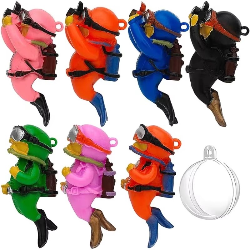 1/2 buah Ornamen Penyelam Akua - Aquarium Fish Popular ulasan dan harga
