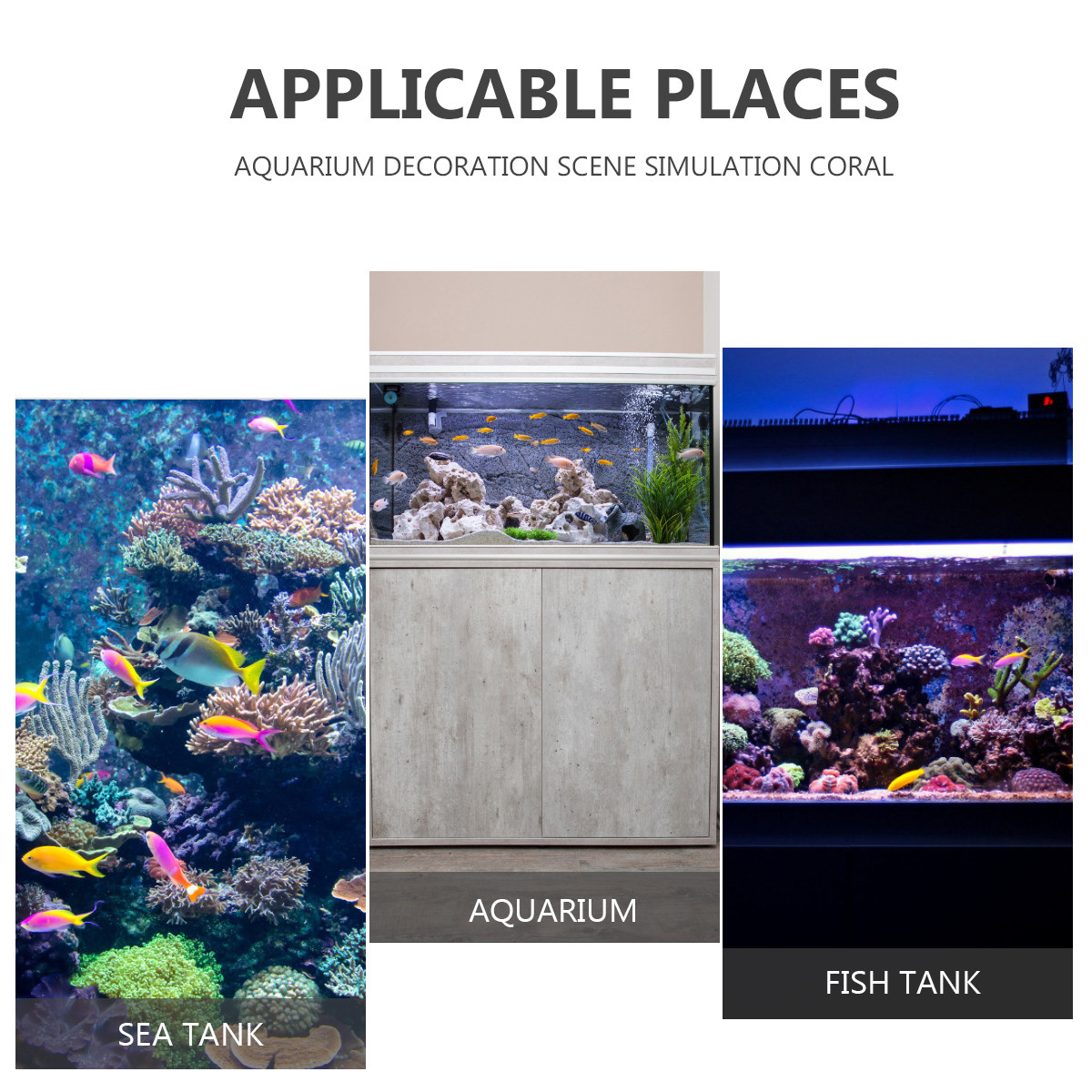 Terumbu Karang Resin Buatan Ak - Xl Aquarium Fish ulasan dan harga