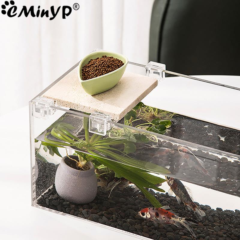 4 buah klip akrilik tangki ika - Aquarium Fish And Supplies ulasan dan harga