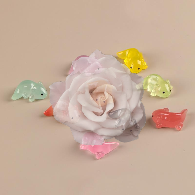 Figurin Salamander Mini Kawaii - Aquarium Fish Popular ulasan dan harga