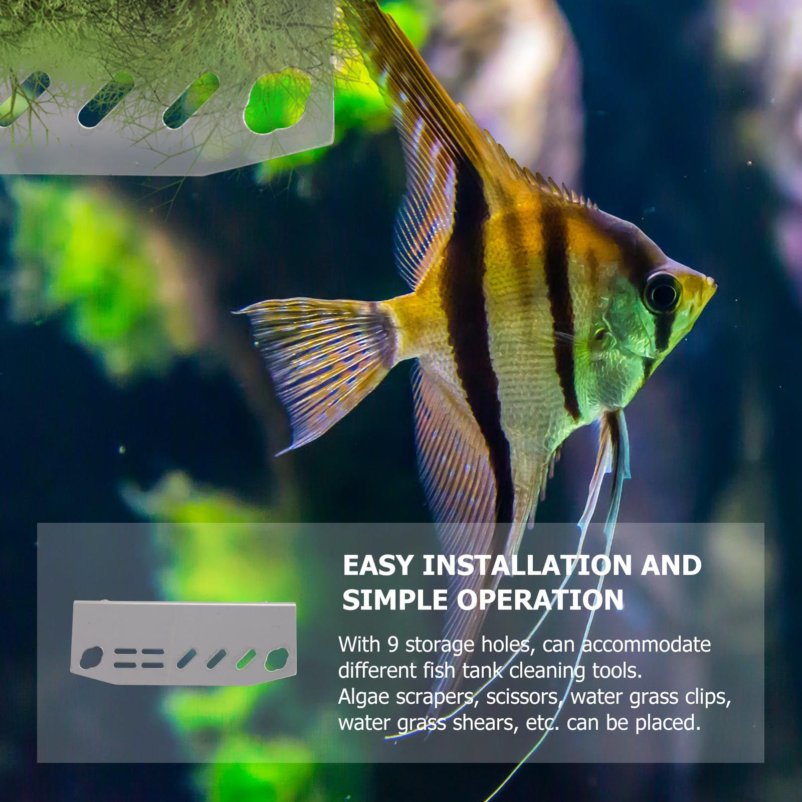 1Pcs Rak Alat Akuarium Stainle - Aquarium Fish And Supplies ulasan dan harga