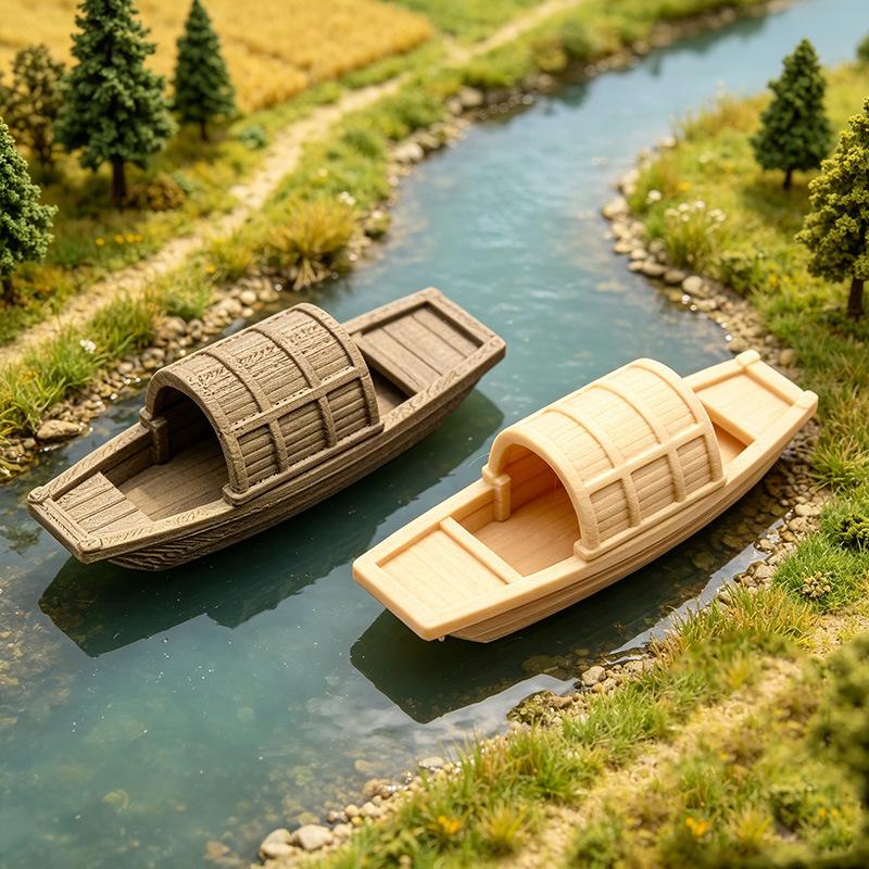【S】Model Perahu Mini Mengamban - Aquarium Fish Escape ulasan dan harga