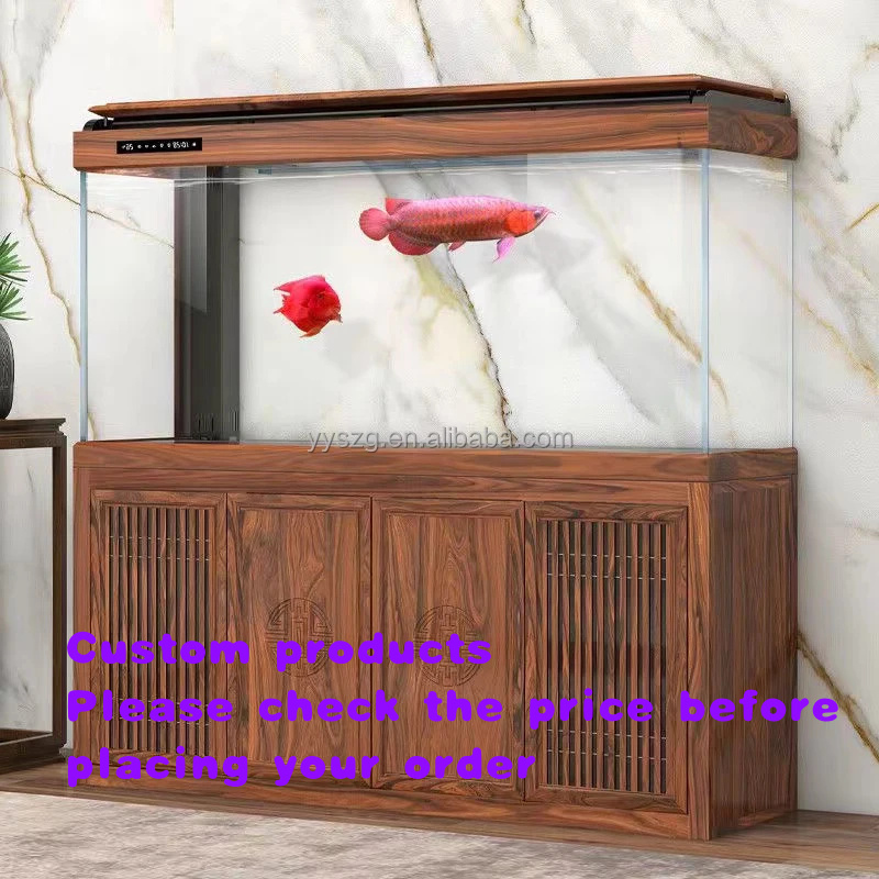 Akuarium Dinding Kaca Persegi  - Aquarium Fish In ulasan dan harga