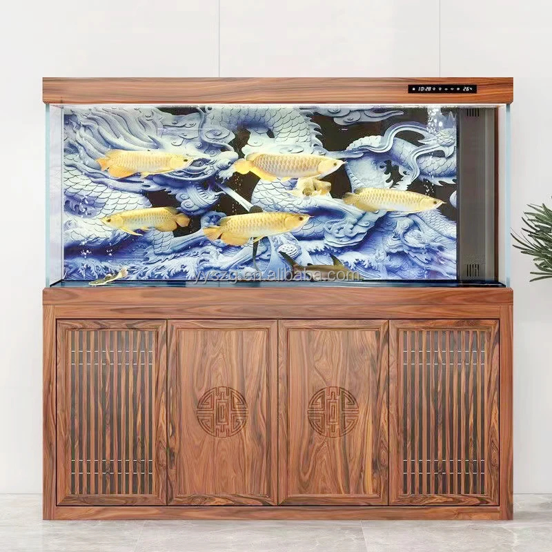 Akuarium Dinding Kaca Persegi  - Aquarium Fish In ulasan dan harga