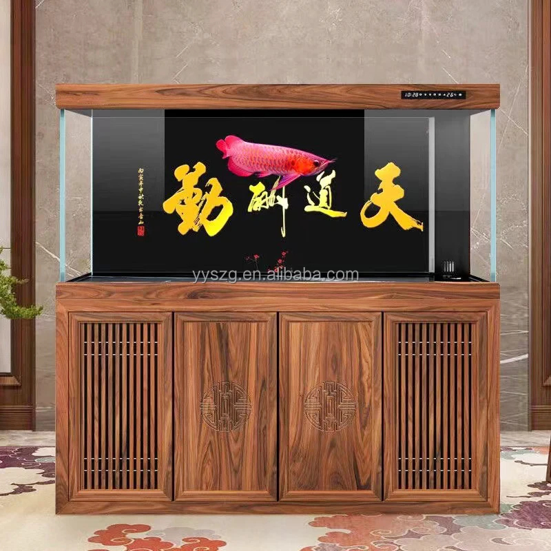 Akuarium Dinding Kaca Persegi  - Aquarium Fish In ulasan dan harga