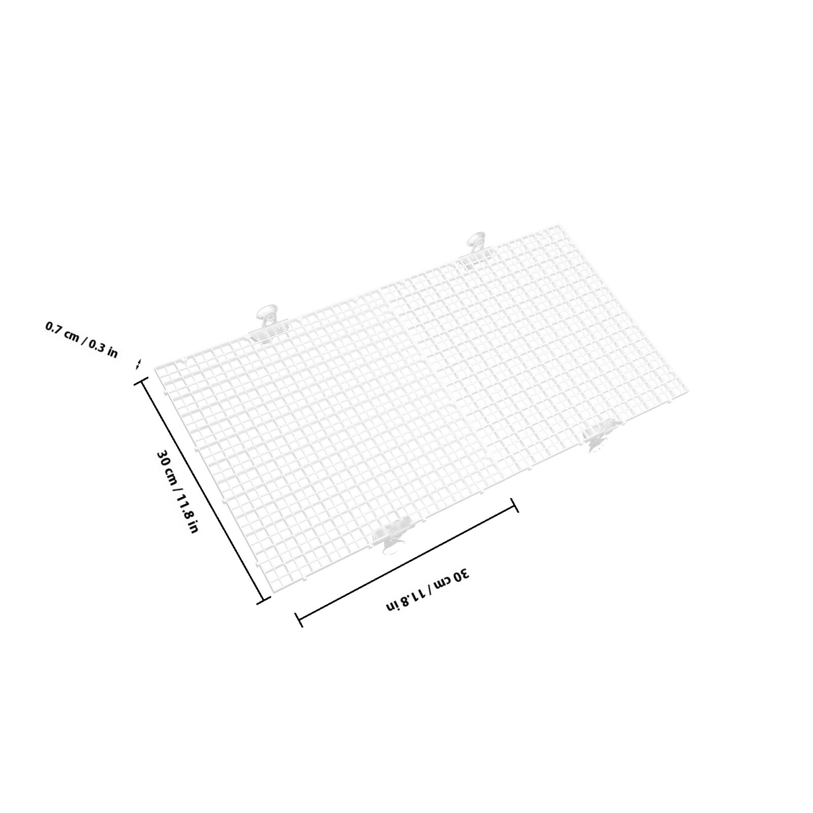 2Pcs Panel Pembatas Akuarium,  - Aquarium Fish Escape ulasan dan harga