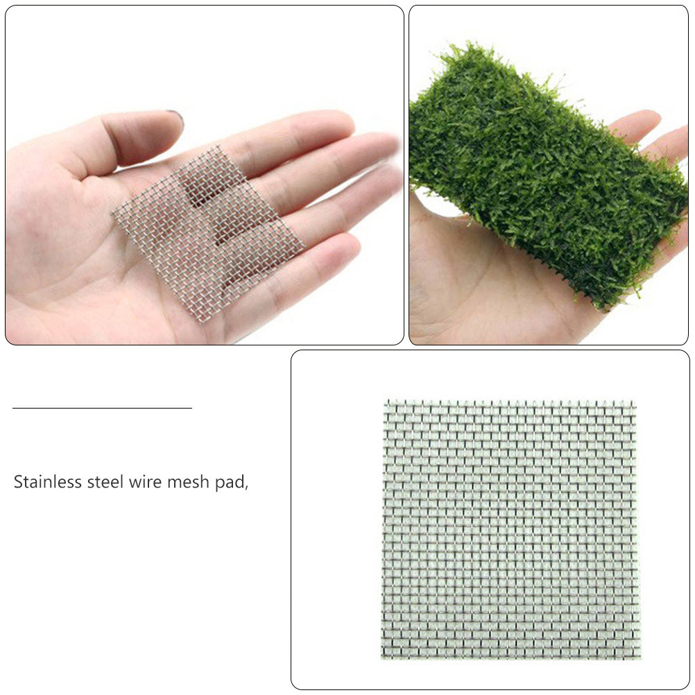 15 Buah Bantalan Jaring Baja T - Aquarium Fish Tank ulasan dan harga