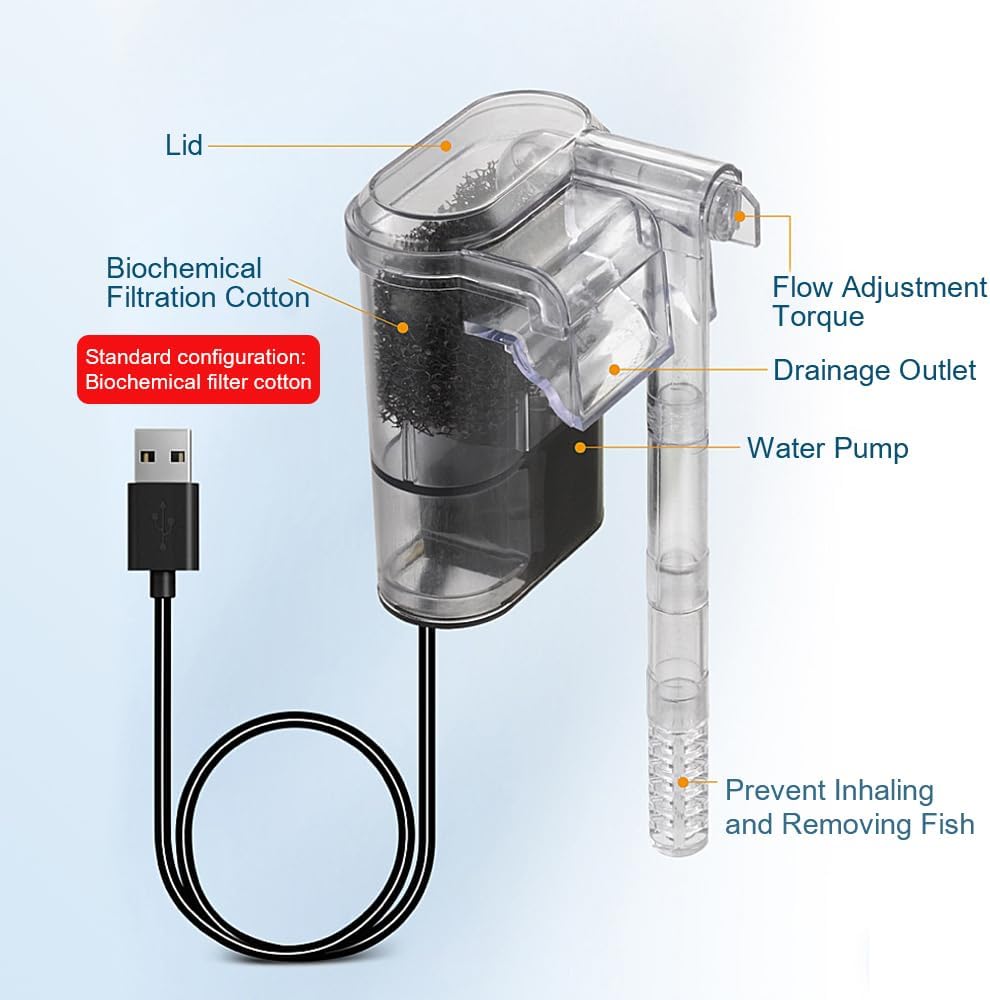 Filter Gantung Akuarium Baru M - Aquarium Xl ulasan dan harga